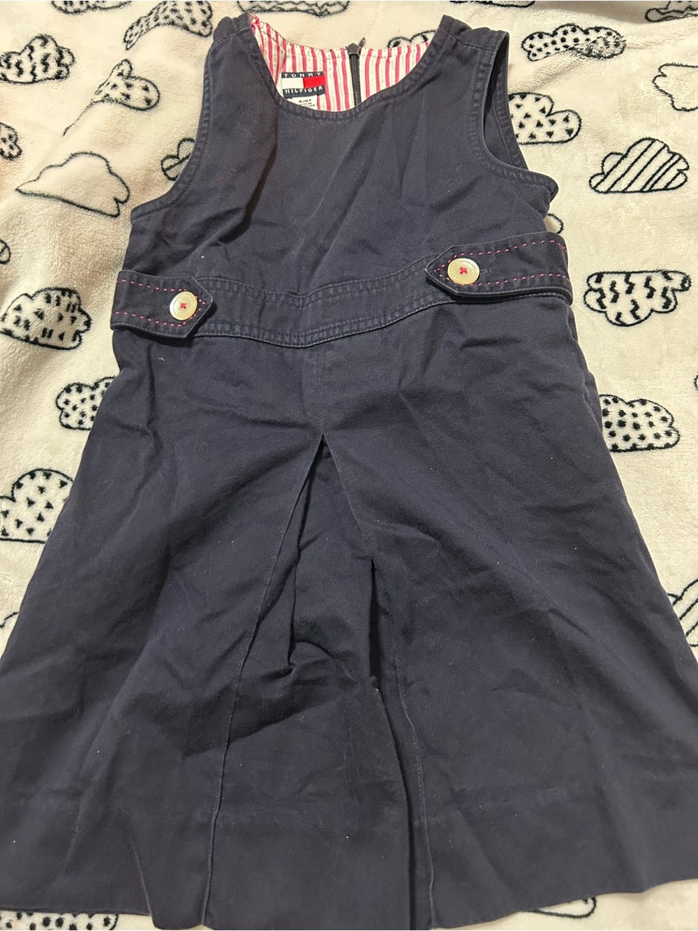 Tommy Hilfiger Navy Girls Dress